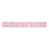 Sakura Cherry Blossom Flower Pattern Satijnen Lint (Voorkant)