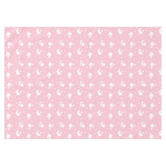 Sakura Cherry Blossom Flower Pattern Tafelkleed (Voorkant (Horizontaal))