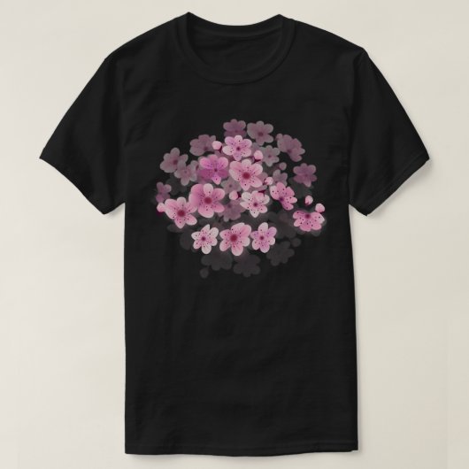 SAKURA CHERRY BLOSSOM FLOWER  T-SHIRT (Design voorkant)
