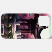 Sakura Cherry Blossom Garden Shrine Pond Japans Case-Mate iPhone Case (Achterkant (horizontaal))