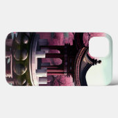 Sakura Cherry Blossom Garden Shrine Pond Japans Case-Mate iPhone Case (Achterkant (horizontaal))