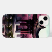 Sakura Cherry Blossom Garden Shrine Pond Japans Case-Mate iPhone Case (Achterkant (horizontaal))