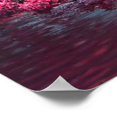 Sakura Cherry Blossom Garden Shrine Pond Japans Poster (Hoek)