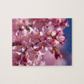 Sakura Cherry Blossom gekust door zonlicht Legpuzzel (Horizontaal)