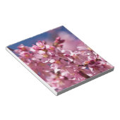 Sakura Cherry Blossom gekust door zonlicht Notitieblok (Schuin)
