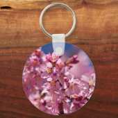 Sakura Cherry Blossom gekust door zonlicht Sleutelhanger (Voorkant)