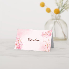 Sakura Cherry Blossom Gevouwen Plaats Kaart Plaatskaartje