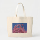 Sakura Cherry Blossom in the Blue Grote Tote Bag (Voorkant)