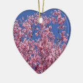 Sakura Cherry Blossom in the Blue Keramisch Ornament (Links)