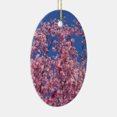 Sakura Cherry Blossom in the Blue Keramisch Ornament (Rechts)