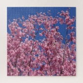 Sakura Cherry Blossom in the Blue Legpuzzel (Verticaal)
