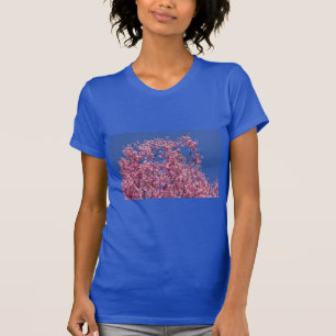 Sakura Cherry Blossom in the Blue T-shirt
