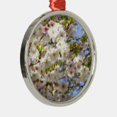 Sakura Cherry Blossom Japan Kyoto Metalen Ornament (Rechts)