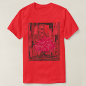 Sakura Cherry Blossom Japan Tree T-shirt (Design voorkant)