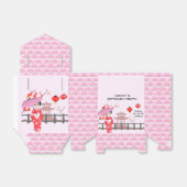 Sakura Cherry Blossom Japans Meisje Verjaardagsfee Bedankdoosjes (Uitgevouwen)