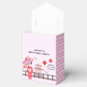 Sakura Cherry Blossom Japans Meisje Verjaardagsfee Bedankdoosjes (Geopend)