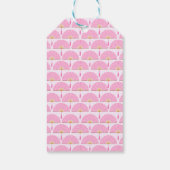 Sakura Cherry Blossom Japans Meisje Verjaardagsfee Cadeaulabel (Achterkant)