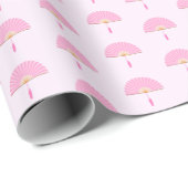 Sakura Cherry Blossom Japans Meisje Verjaardagsfee Cadeaupapier (Rol Hoek)