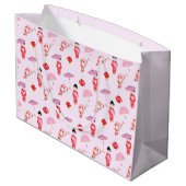 Sakura Cherry Blossom Japans Meisje Verjaardagsfee Groot Cadeauzakje (Achterkant Gekanteld)