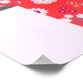 Sakura Cherry Blossom Japans Meisje Verjaardagsfee Poster (Hoek)