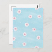 Sakura Cherry Blossom Japanse lentekoraal Briefkaart (Voorkant / Achterkant)