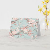 Sakura Cherry Blossom Kaart (Gele Bloem)