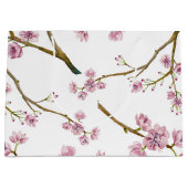 Sakura Cherry Blossom Large Gift Bag Cadeautasje (Voorkant)