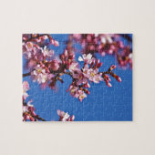 Sakura Cherry Blossom met Blue Legpuzzel (Horizontaal)