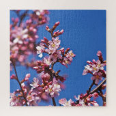 Sakura Cherry Blossom met Blue Legpuzzel (Verticaal)