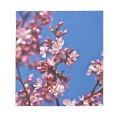 Sakura Cherry Blossom met Blue Notitieblok (Voorkant)