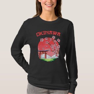 Sakura Cherry Blossom Okinawa Japan T-shirt