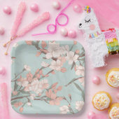 Sakura Cherry Blossom Papieren Bordje (Feest)