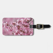 Sakura Cherry Blossom Pastel Pink Layers Bagagelabel (Voorkant horizontaal)