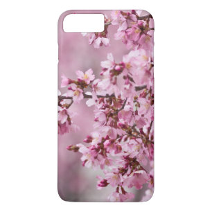 Sakura Cherry Blossom Pastel Pink Layers Case-Mate iPhone Case