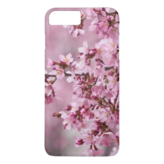 Sakura Cherry Blossom Pastel Pink Layers Case-Mate iPhone Case (Achterkant)