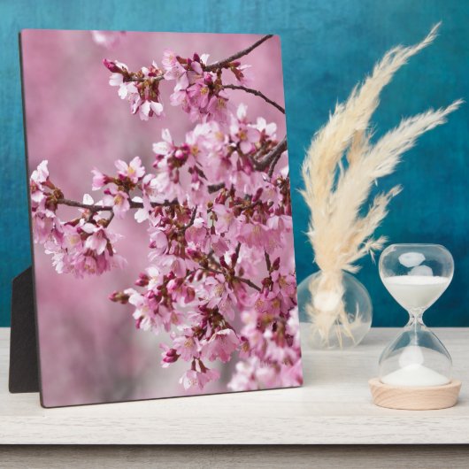 Sakura Cherry Blossom Pastel Pink Layers Fotoplaat (Zijkant)