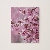 Sakura Cherry Blossom Pastel Pink Layers Legpuzzel (Verticaal)