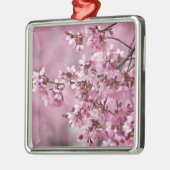 Sakura Cherry Blossom Pastel Pink Layers Metalen Ornament (Links)