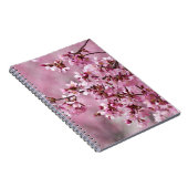 Sakura Cherry Blossom Pastel Pink Layers Notitieboek (Rechterzijde)