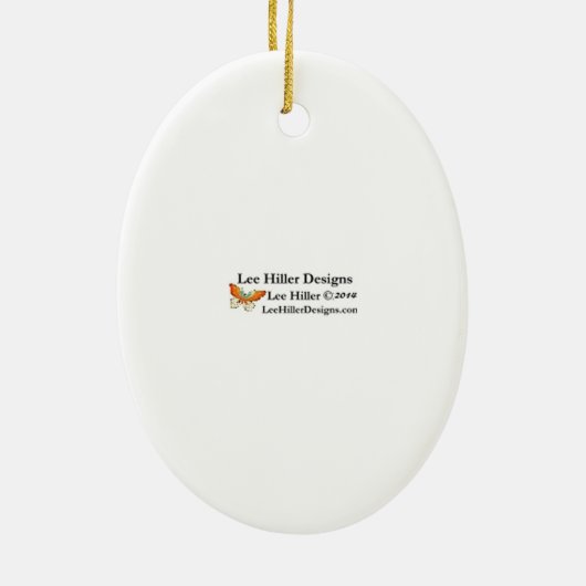 Sakura Cherry Blossom Pink Keramisch Ornament (Achterkant)