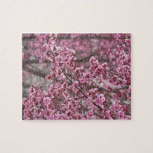 Sakura Cherry Blossom Pink Legpuzzel (Horizontaal)