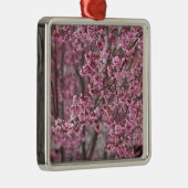 Sakura Cherry Blossom Pink Metalen Ornament (Rechts)