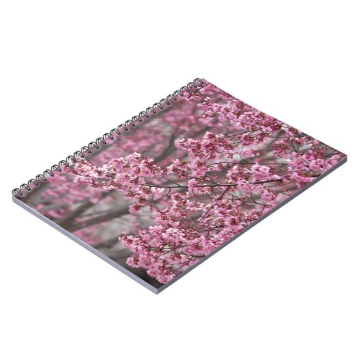 Sakura Cherry Blossom Pink Notitieboek (Linkerzijde)