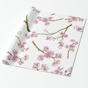 Sakura Cherry Blossom Print Cadeaupapier