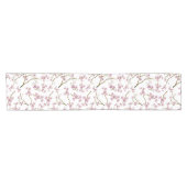 Sakura Cherry Blossom Print Korte Tafelloper (Horizontaal)