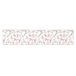 Sakura Cherry Blossom Print Korte Tafelloper