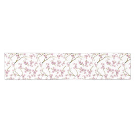 Sakura Cherry Blossom Print Korte Tafelloper