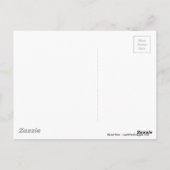 Sakura Cherry Blossom Red Stars Briefkaart (Achterkant)