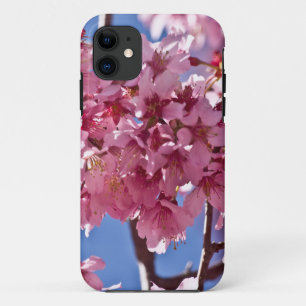 Sakura Cherry Blossom Red Stars Case-Mate iPhone Case