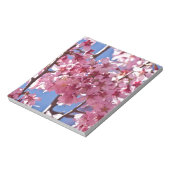 Sakura Cherry Blossom Red Stars Notitieblok (Linkerzijde)